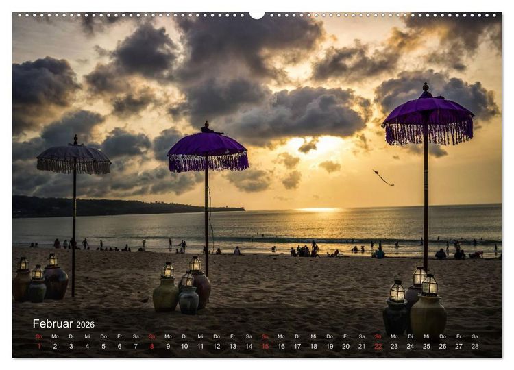 Produktbild: Bali - Insel der Tempel, G&ouml;tter und D&auml;monen (hochwertiger Premium Wandkalender 2026 DIN A2 quer), Kunstdruck in Hochglanz