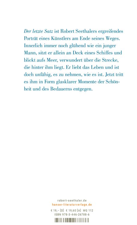 Produktbild: Der letzte Satz