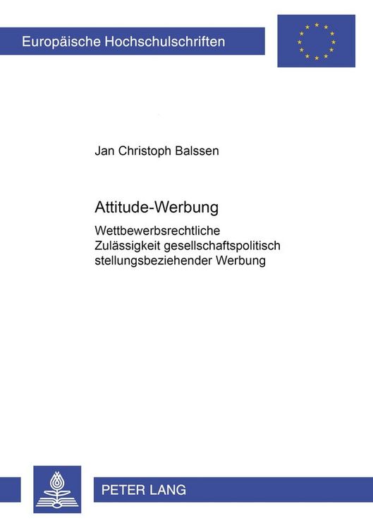 Produktbild: Attitude-Werbung