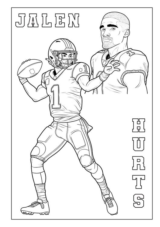 Produktbild: Touchdown Helden &ndash; Das ultimative American-Football-Malbuch f&uuml;r Kinder ab 6 Jahren