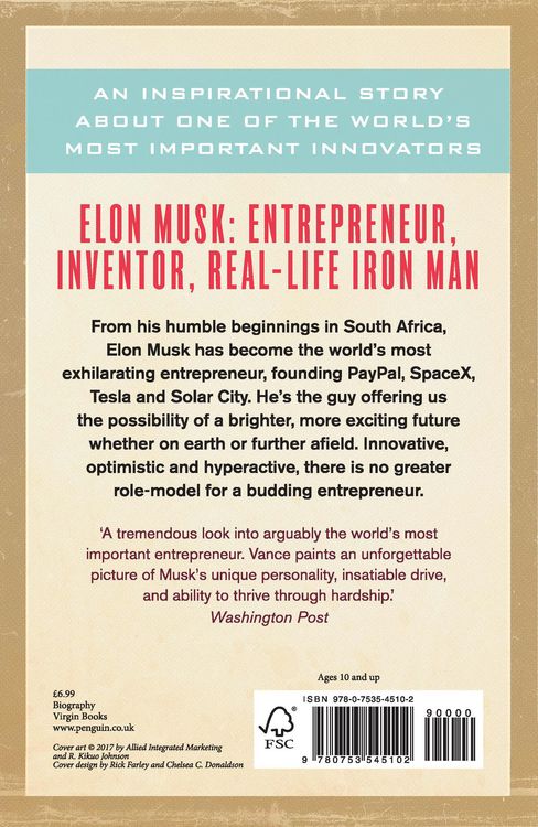 Produktbild: Elon Musk Young Readers' Edition