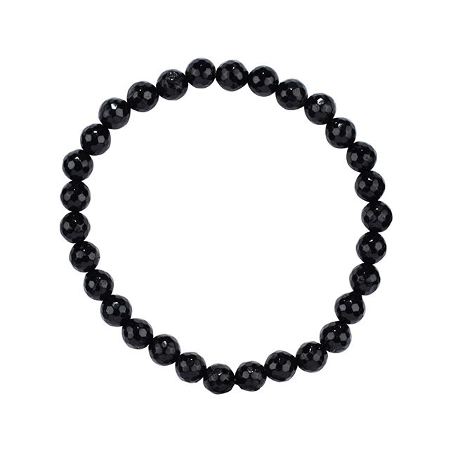 Produktbild: Armband, Sch&ouml;rl facettiert, Kugeln 6mm