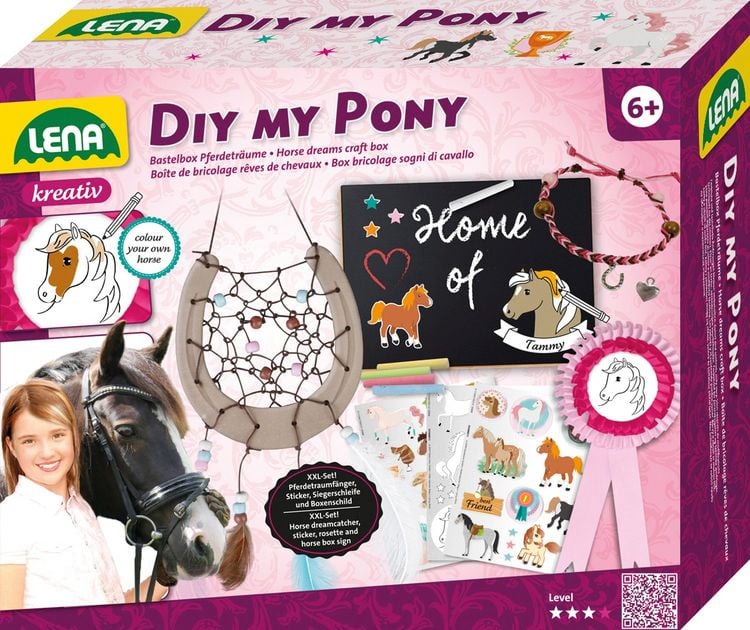 Produktbild: LENA Bastelbox Pferdetr&auml;ume