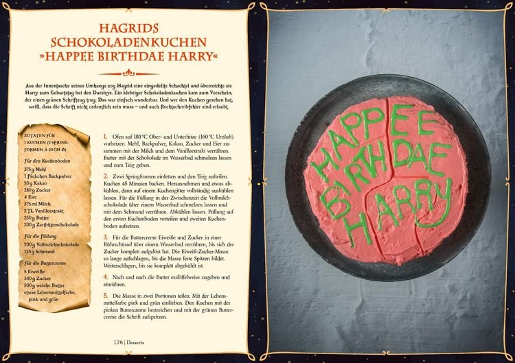 Produktbild: Das Koch- und Backbuch f&uuml;r Potter-Fans