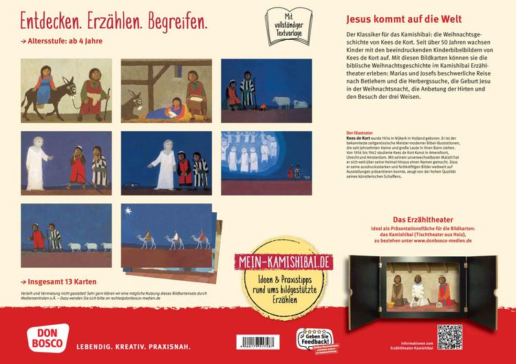 Produktbild: Jesus ist geboren. Kamishibai Bildkartenset