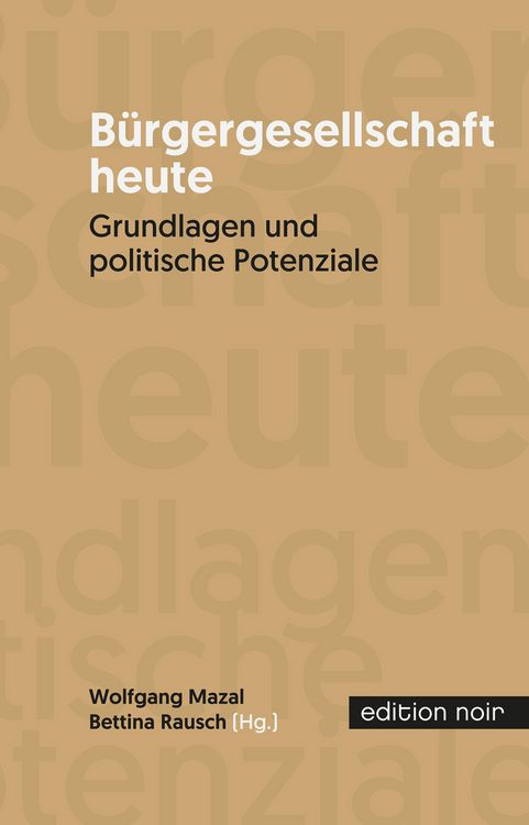 Produktbild: B&uuml;rgergesellschaft heute