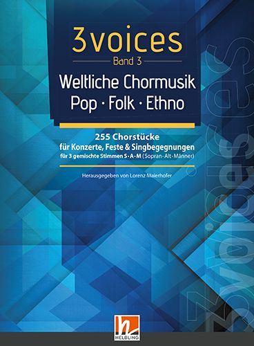 Produktbild: 3 voices Band 3 - Weltliche Chormusik