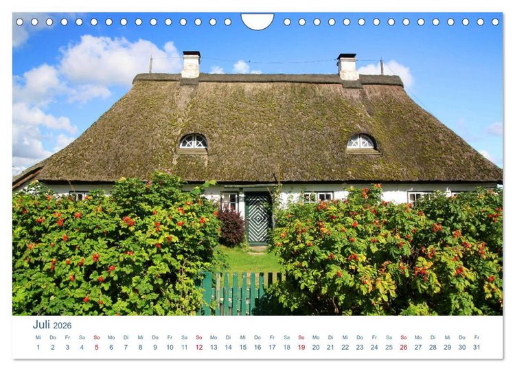 Produktbild: Sieseby 2026. Idyllisches Fl&auml;chendenkmal an der Schlei (Wandkalender 2026 DIN A4 quer), CALVENDO Monatskalender