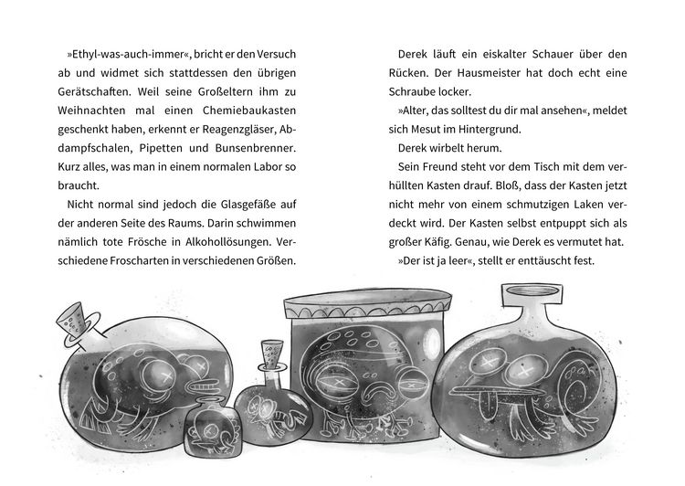 Produktbild: Die schaurigen F&auml;lle des Derek Schlotter &ndash; FRANKENfrosch lebt!