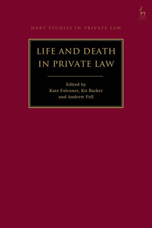 Produktbild: Life and Death in Private Law