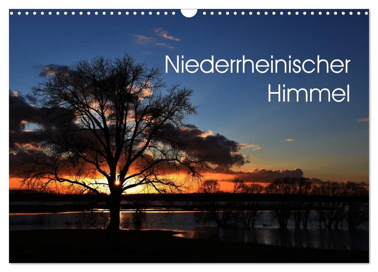 Produktbild: Niederrheinischer Himmel (Wandkalender 2026 DIN A3 quer), CALVENDO Monatskalender