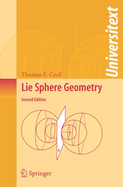 Produktbild: Lie Sphere Geometry