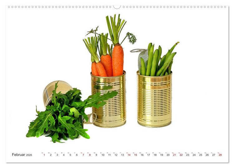 Produktbild: Gem&uuml;se, so gesund (hochwertiger Premium Wandkalender 2026 DIN A2 quer), Kunstdruck in Hochglanz