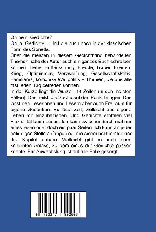 Produktbild: Das Leben in 14 Zeilen