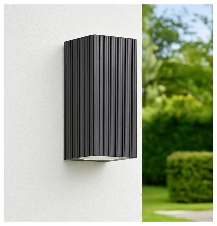 Produktbild: Brilliant Au&szlig;enwandleuchte 40916/06 LED-Au&szlig;enwandleuchte LED GU10 10W Schwarz