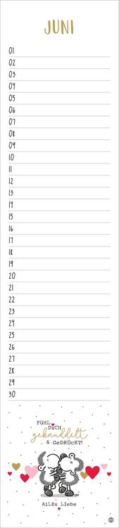 Produktbild: sheepworld Geburtstagskalender Langplaner