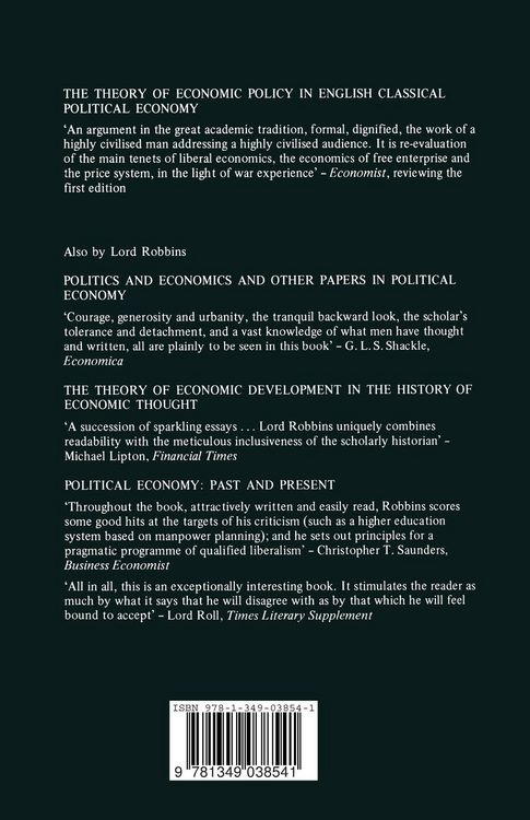 Produktbild: The Theory of Economic Policy
