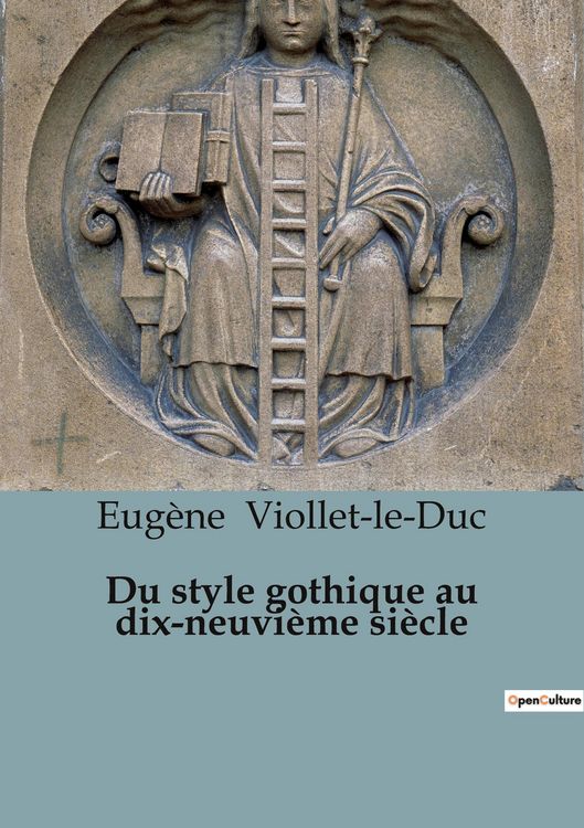 Produktbild: Du style gothique au dix-neuvi&egrave;me si&egrave;cle