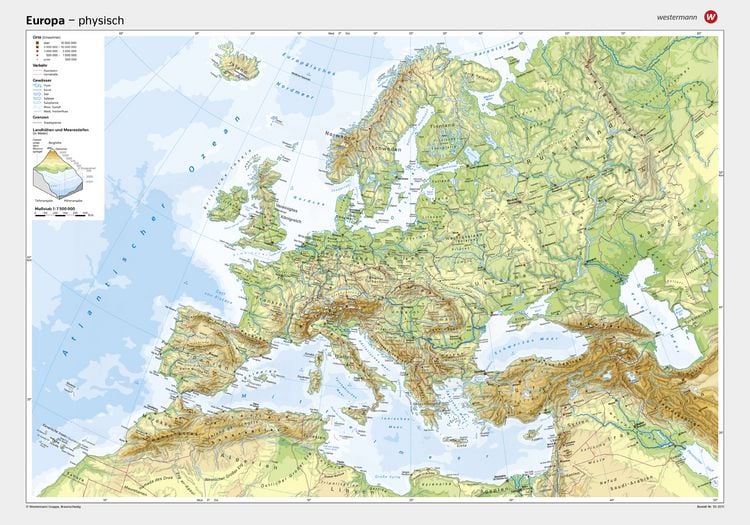 Produktbild: Posterkarten Geographie