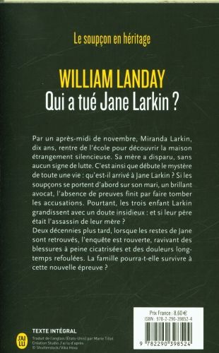 Produktbild: Qui a tu&eacute; Jane Larkin