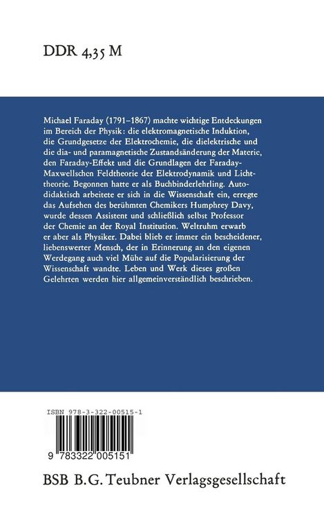 Produktbild: Michael Faraday