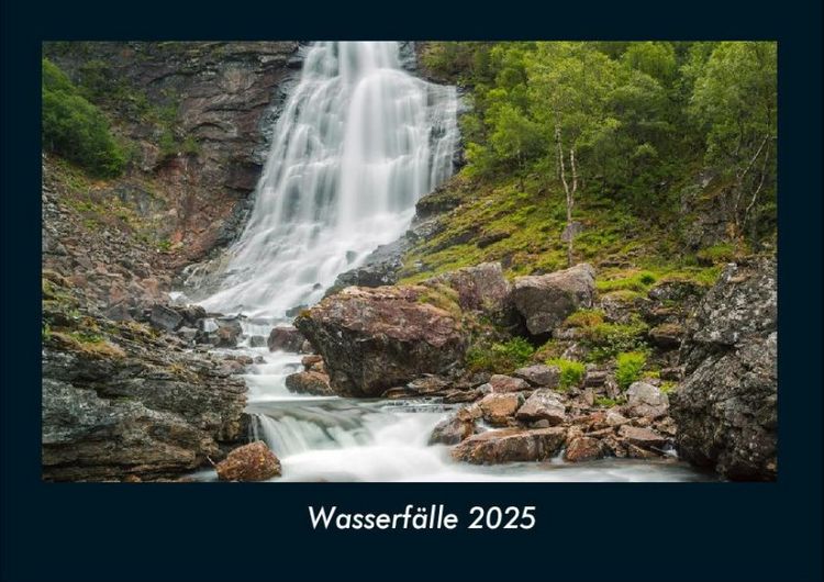 Produktbild: Wasserf&auml;lle 2025 Fotokalender DIN A4
