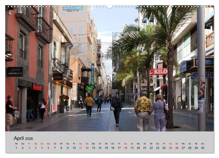 Produktbild: Kanaren - Inselh&uuml;pfen (Wandkalender 2026 DIN A2 quer), CALVENDO Monatskalender