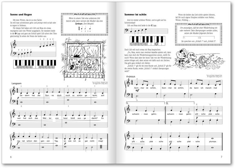 Produktbild: Die Klavier-Spiel-Schule 2 mit Lilli und Resa