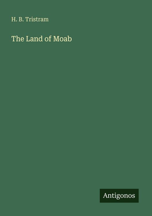 Produktbild: The Land of Moab