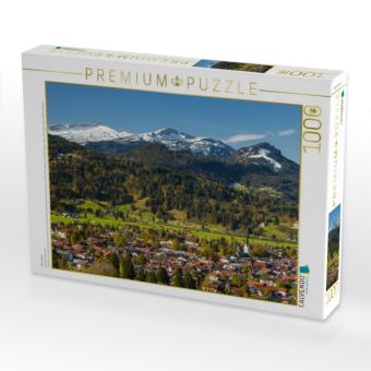 Produktbild: CALVENDO Puzzle Oberstdorf | 1000 Teile Lege-Gr&ouml;&szlig;e 64x48cm Foto-Puzzle f&uuml;r gl&uuml;ckliche Stunden