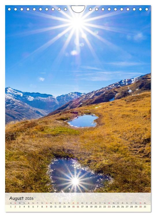 Produktbild: Der sonnige Lungau (Wandkalender 2026 DIN A4 hoch), CALVENDO Monatskalender
