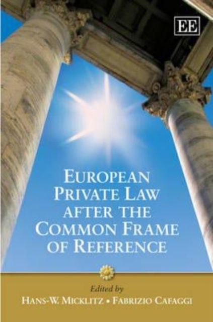 Produktbild: European Private Law after the Common Frame of Reference