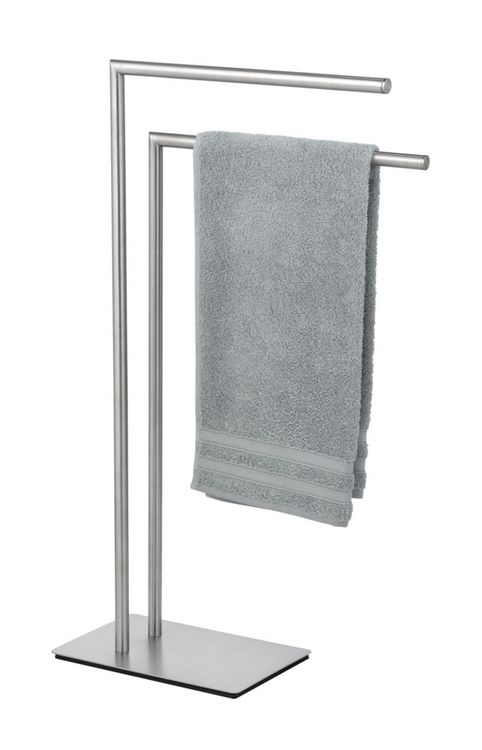 Produktbild: Handtuchst&auml;nder Mod. Recco Edelstahl satiniert, schwere Bodenplatte f&uuml;r sicheren Stand