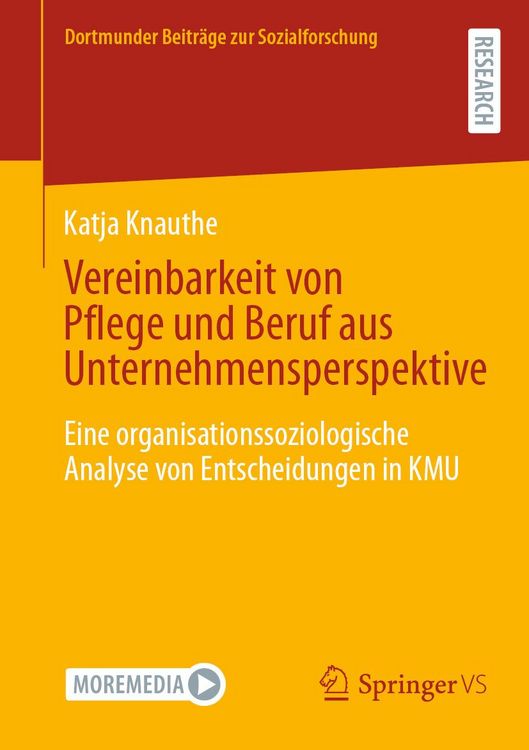 Produktbild: Vereinbarkeit von Pflege und Beruf aus Unternehmensperspektive