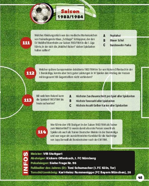 Produktbild: Quiz dich schlau: Das ultimative Bundesliga Fan-Quiz