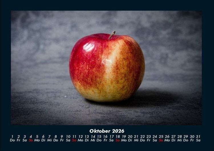 Produktbild: Obstkalender 2026 Fotokalender DIN A4