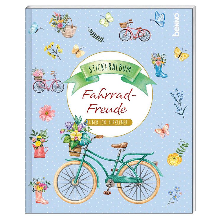 Produktbild: Stickeralbum &raquo;Fahrrad-Freude&laquo;