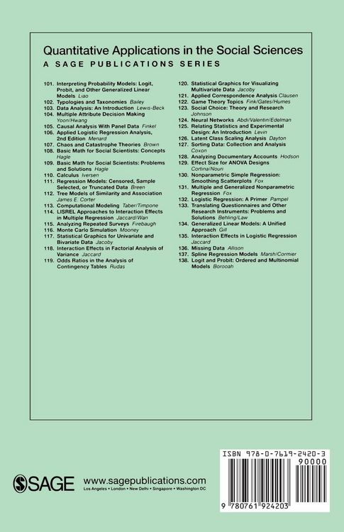 Produktbild: Spline Regression Models