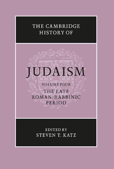 Produktbild: The Cambridge History of Judaism