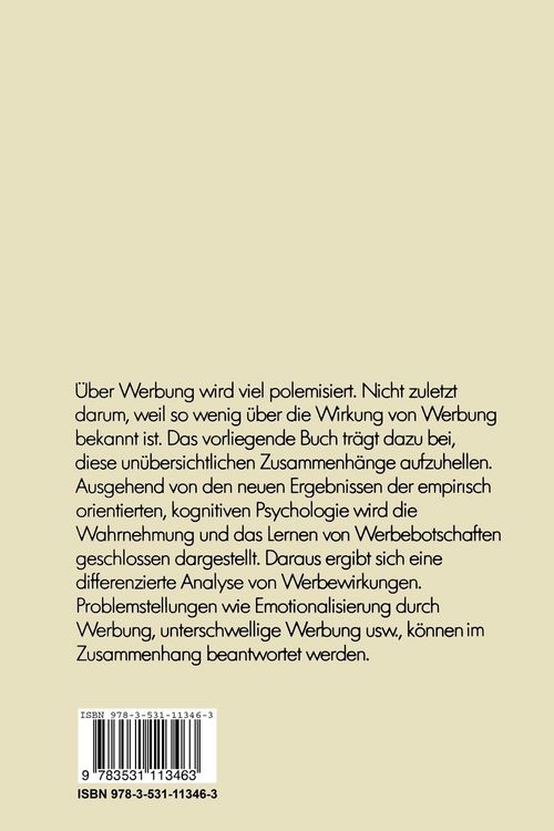 Produktbild: Werbewirkungsanalyse