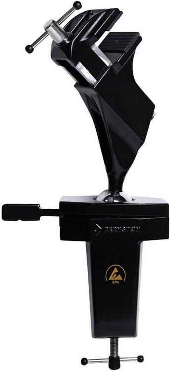 Produktbild: BERNSTEIN Tools for Electronics 9-205-ESD ESD Schraubstock 9-205-ESD Backenbreite: 50 mm Spann-Weite (max.): 70 mm