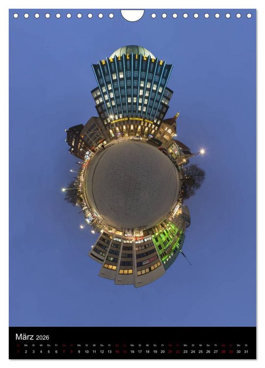 Produktbild: Planet Hannover (Wandkalender 2026 DIN A4 hoch), CALVENDO Monatskalender