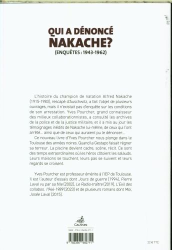 Produktbild: Qui a d&eacute;nonc&eacute; Nakache ? : enqu&ecirc;tes 1943-1962
