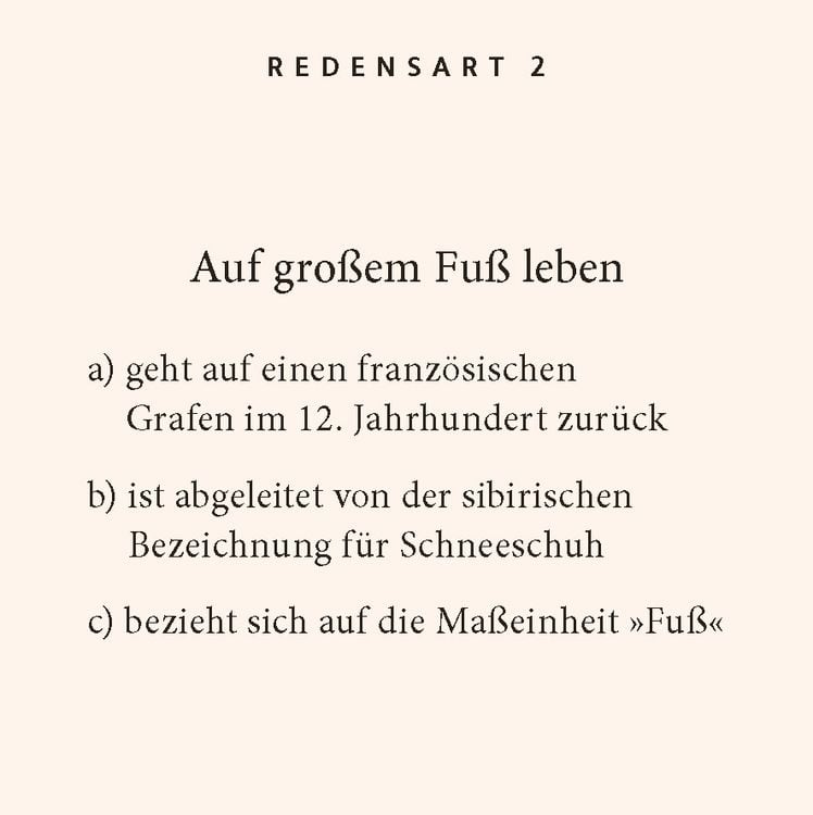 Produktbild: Deutsche Redensarten-Quiz