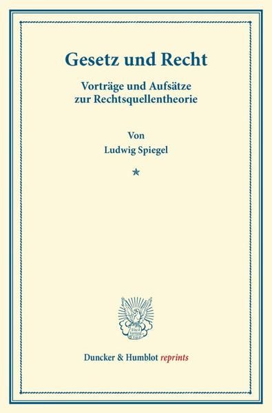 Produktbild: Gesetz und Recht.