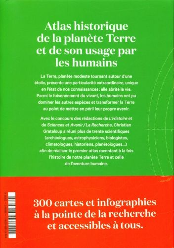 Produktbild: Atlas historique de la Terre