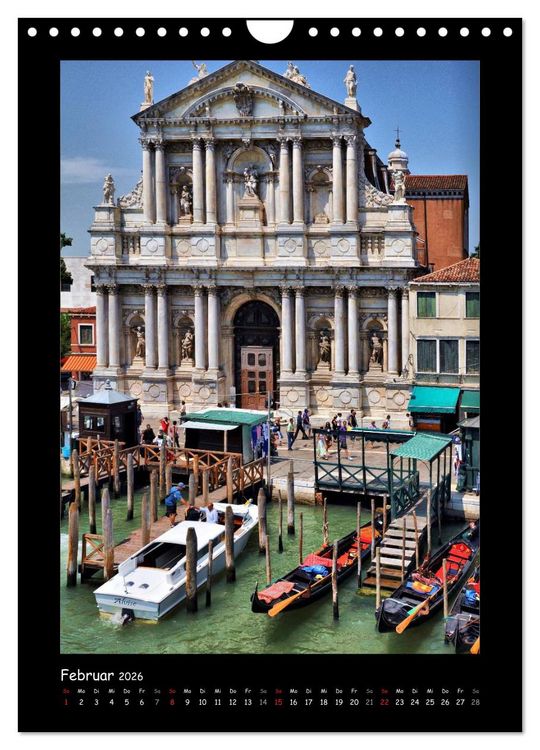 Produktbild: Venedig (Wandkalender 2026 DIN A4 hoch), CALVENDO Monatskalender