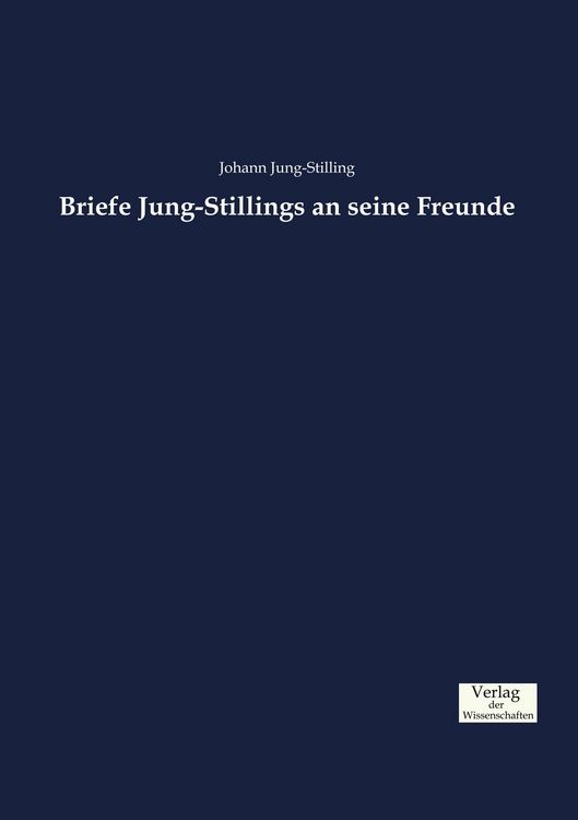 Produktbild: Briefe Jung-Stillings an seine Freunde
