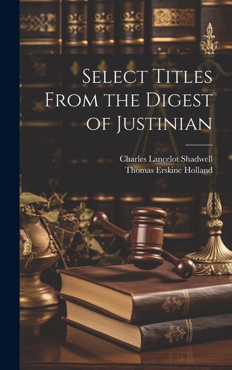 Produktbild: Select Titles From the Digest of Justinian