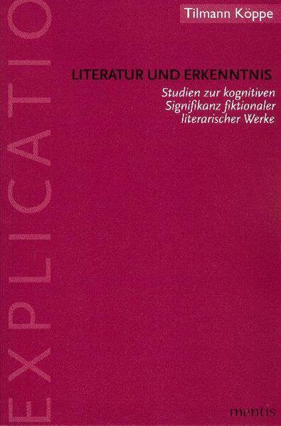 Produktbild: Literatur und Erkenntnis
